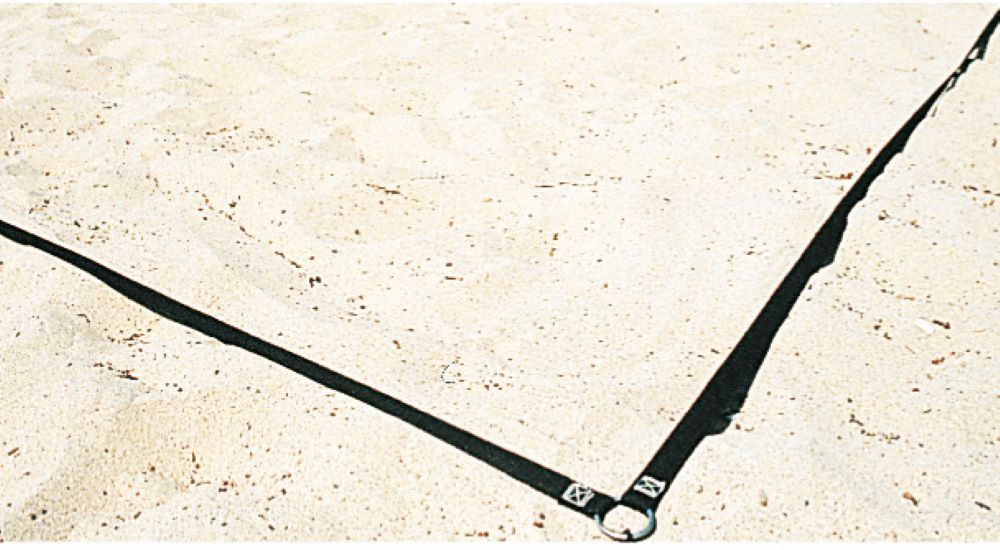 Beachlentopallon rajanauha