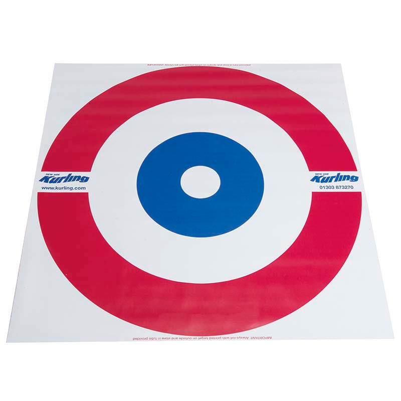 Curling-maalialueen matto