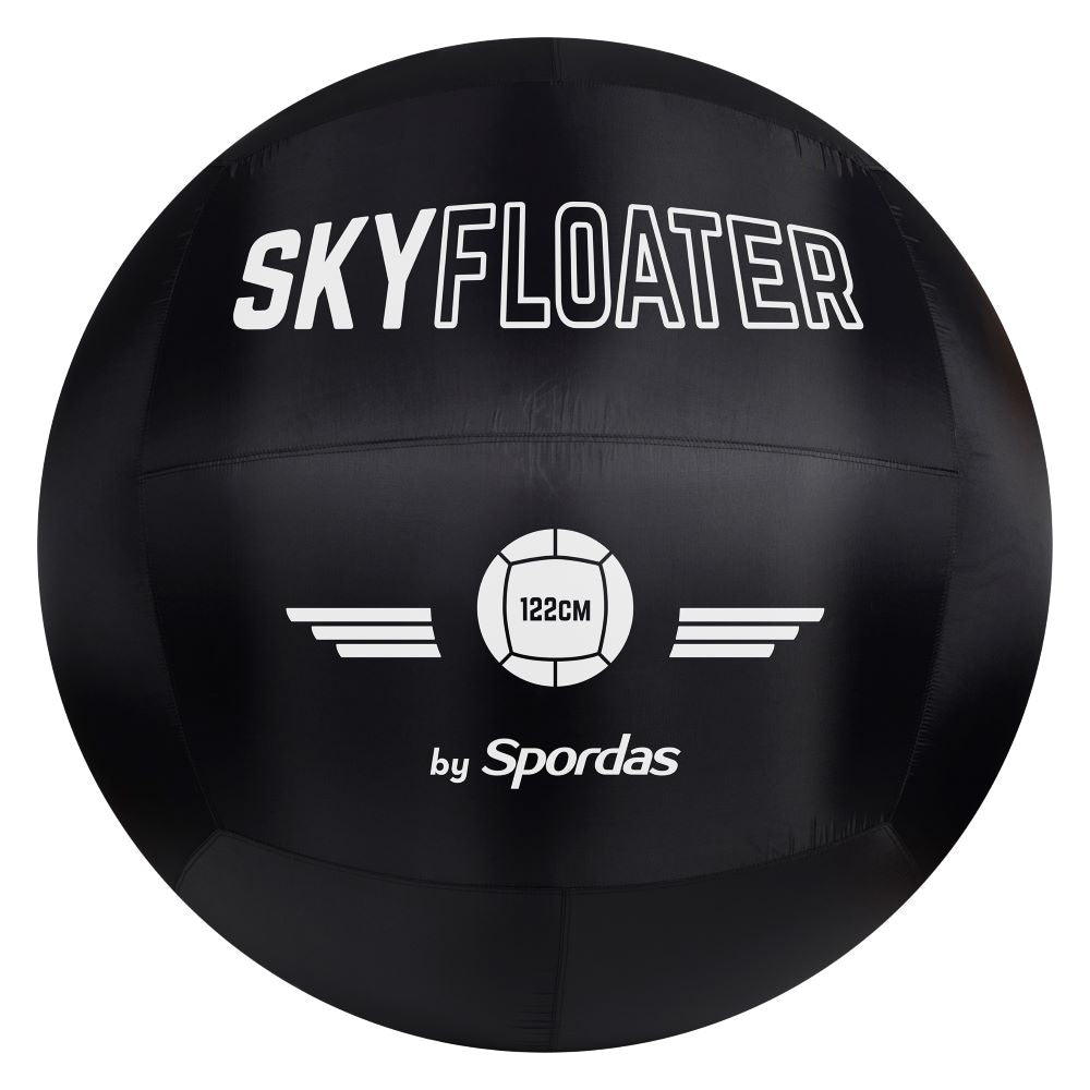 Jättipallo Spordas Skyfloater 122 cm musta